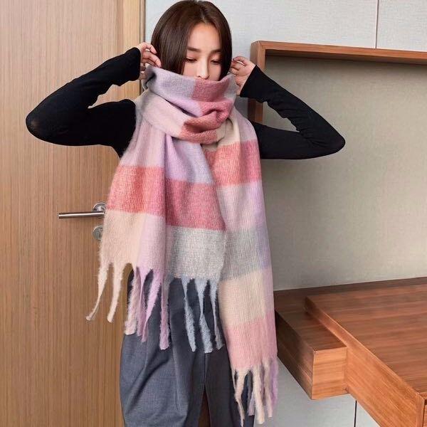 Winter warm scarf Christmas gift Woman Trend Wild Shawl scarf Long section scarf Birthday present