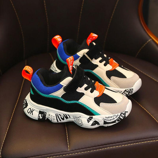 Children's Sports Shoes 2020 Spring and Autumn Explosions Tide Shoes Boys Casual Shoes Student Shoes