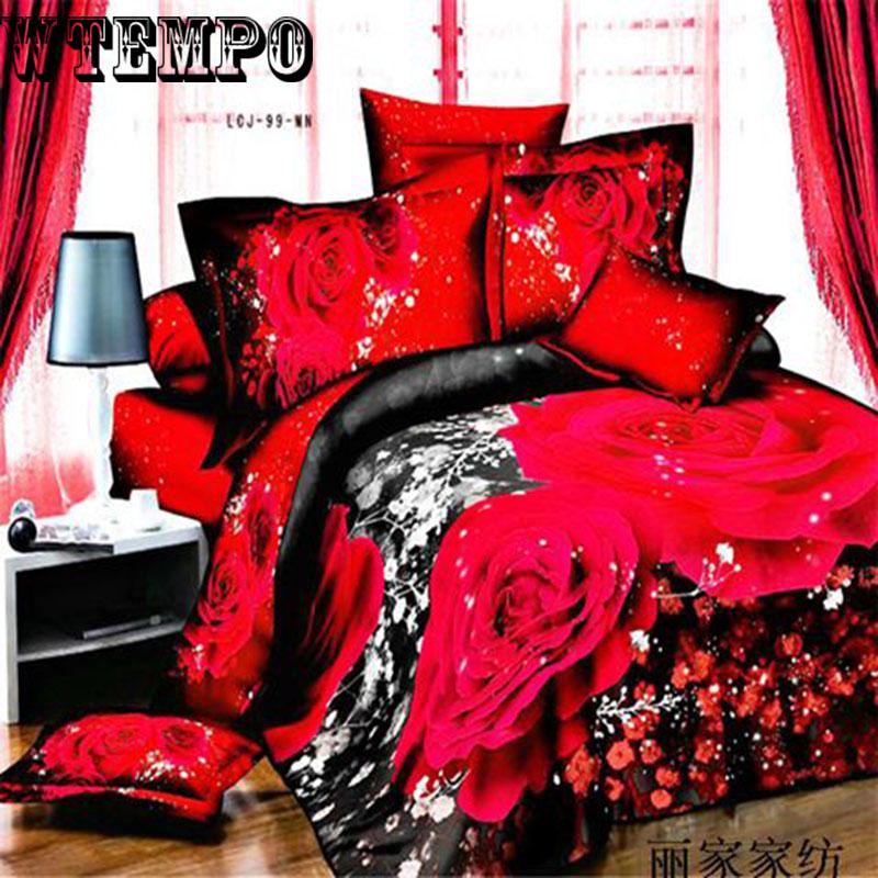 3D Bedding Set of Duvet Cover Pillowcase Set Bed Clothes Comforters Cover  Quilt