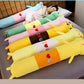 Removable Washable Sleeping Pillow  Cylindrical Plush Pillow Sleeping Bed Extra Long Pillow