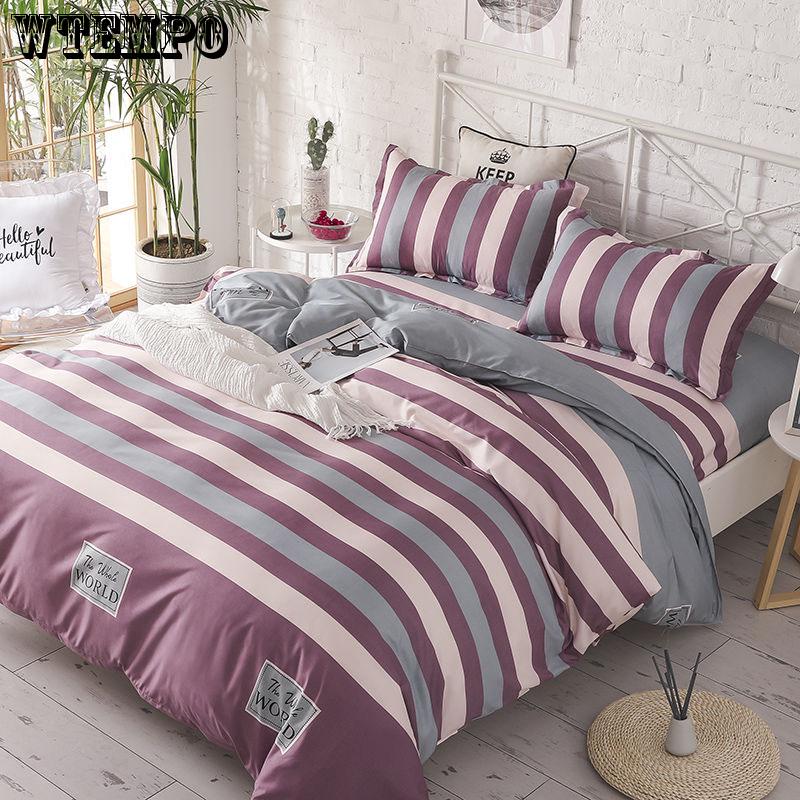 Printing Duvet Cover Sets Polyester Plain Bedding Set Reactive Printing Duvet Cover