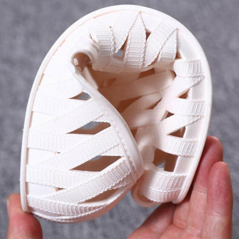 Summer Comfortable Slope Heel Non-slip Nurse Shoes White Sandals Female Summer Plastic Hollow Mother Shoes Work Shoes