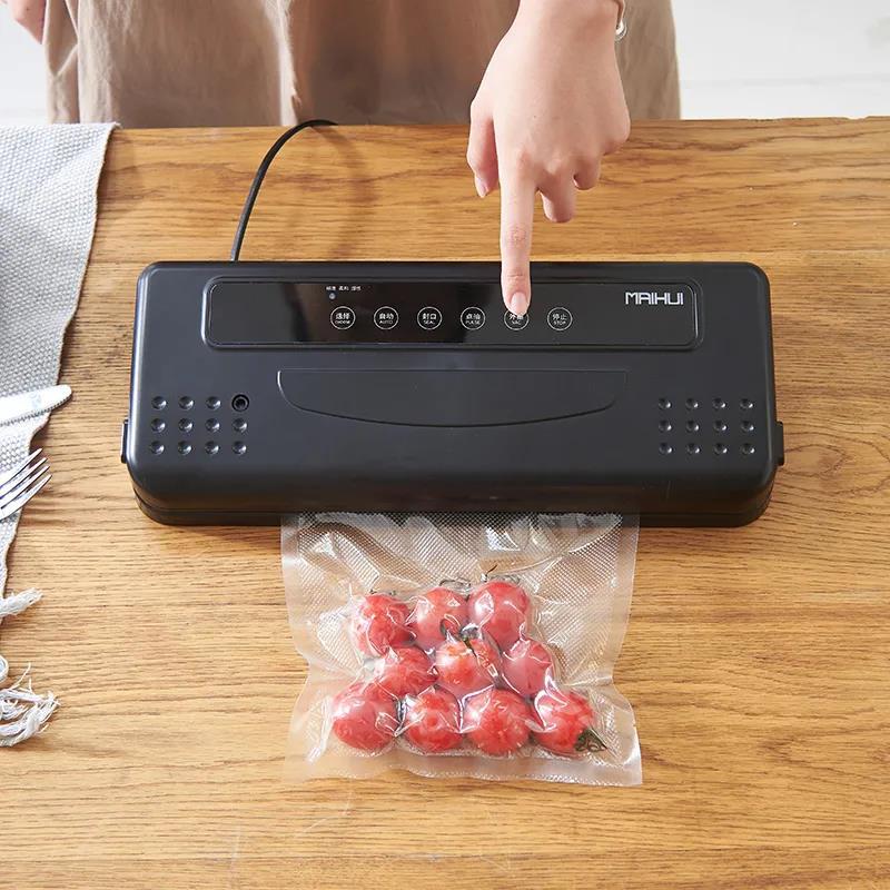 ( Include 10Pcs Bags Free)Food Vacuum Sealer 220V/110V Automatic Commercial Household Food Vacuum Sealer Packaging Machine