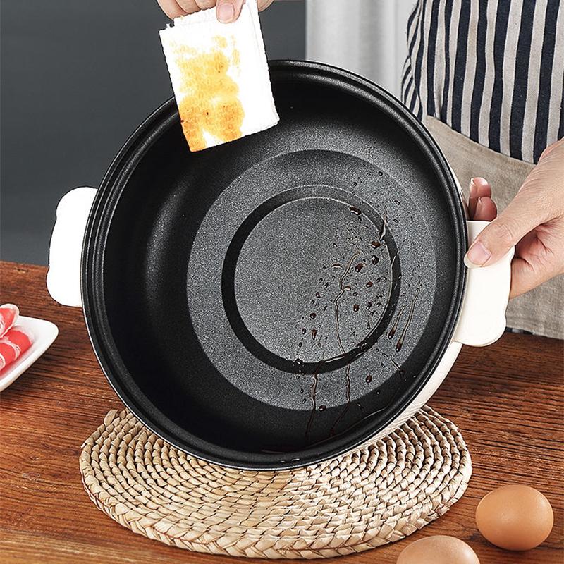 Multifunctional Electric Cooker Student Dormitory Electric Frying Pan Nonstick Household