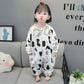 Baby One-piece Pajamas Autumn and Winter Plus Velvet Thickening Baby Flannel Sleeping Bag Boys and Girls Coral Velvet Home Service