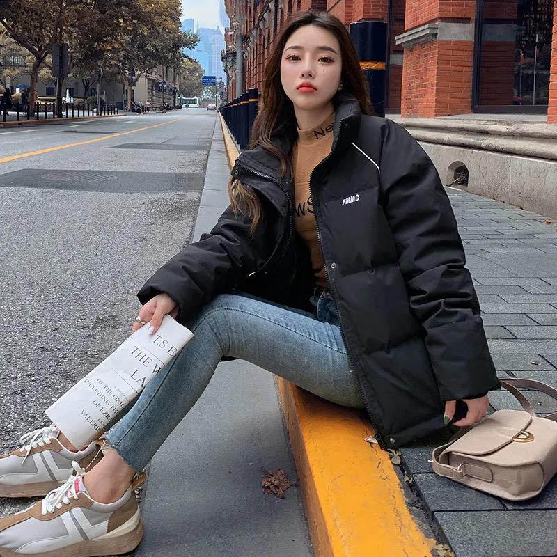 Winter Short Cotton-padded Jacket Women's Winter Clothes Korean Style Loose Little Bread Jacket