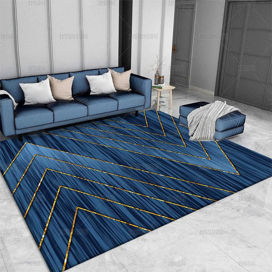 Modern Abstract Carpet Living Room Coffee Table Mat Bedroom Bedside Blanket Door Mat European Style Foot Mat Door Mat