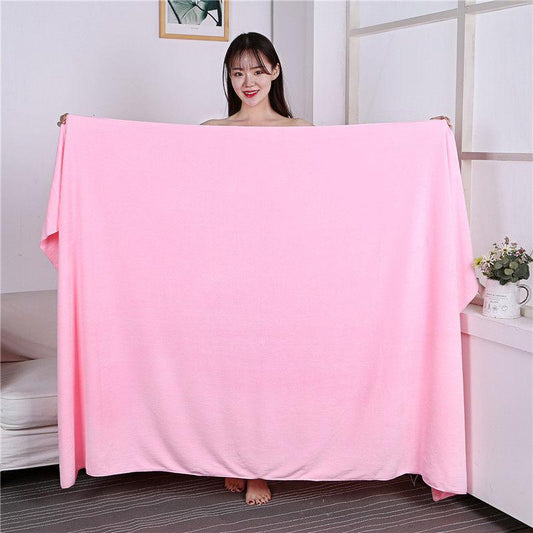 Bath Towels Pure Cotton for Adults Strong Absorbent No Lint No Fading Thickened Thickened Bath Towel Fabric Soft Large Household Towels Bath Towels