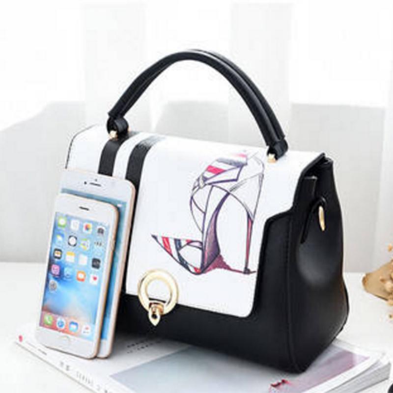 Crossbody Bag Women Genuine Leather Waterproof Zipper Large Capacity Lipstick Tote Bags Shoulder Bag