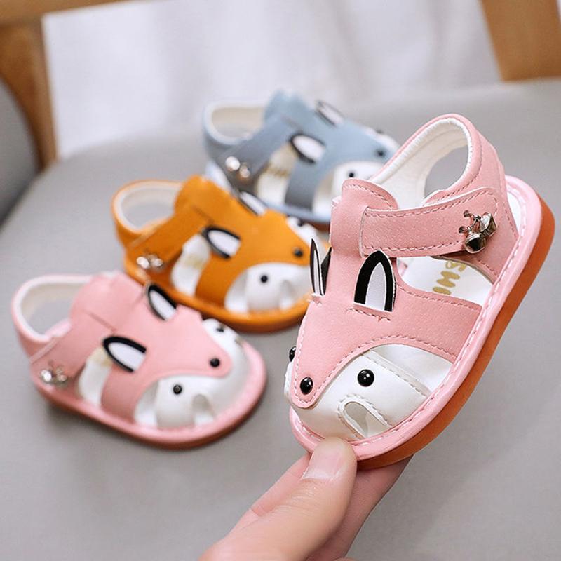 Summer Baby Sandals Baby Toddler Shoes 0-1-2 Years Old Men and Women Non-slip Soft Princess Shoes