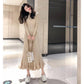 Sweater Dress Autumn Winter Women Slim Pullover Knitted Dress Female Long Sleeve Bottoming Dresses