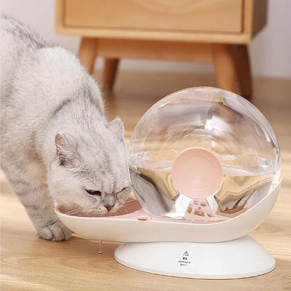 2.8L Automatic Pet Cat Water Fountain Dog Cat Pet Mute Drinker Feeder Bowl Pet Drinking Fountain Dispenser Automatic Water Replenishment