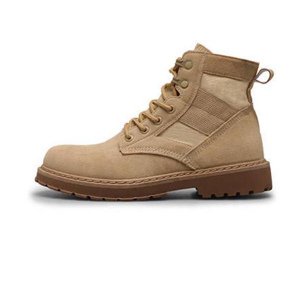 2019 Autumn Martin Boots Men High-top Work Training Shoes Military Boots Special Forces Men's Boots