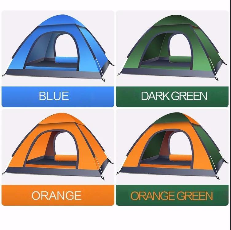 Tent Outdoor 3-4 People Beach Fishing Camping Family Outing Barbecue Simple Folding Tent