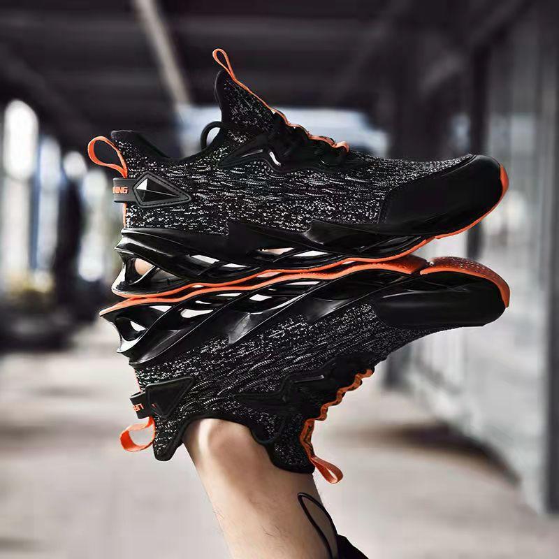 Summer Breathable Thin Men's Shoes Mesh Sports Casual Shoes Deodorant Flying Woven Shoes Student Basketball Shoes Coconut Shoes