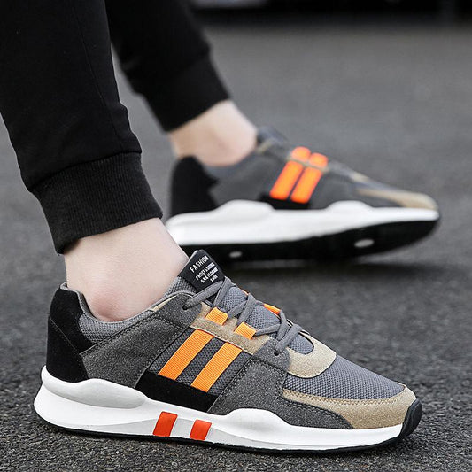 Men's Shoes Spring Men's Sports Shoes Casual Running Shoes Korean Version of The Trend Father Shoes