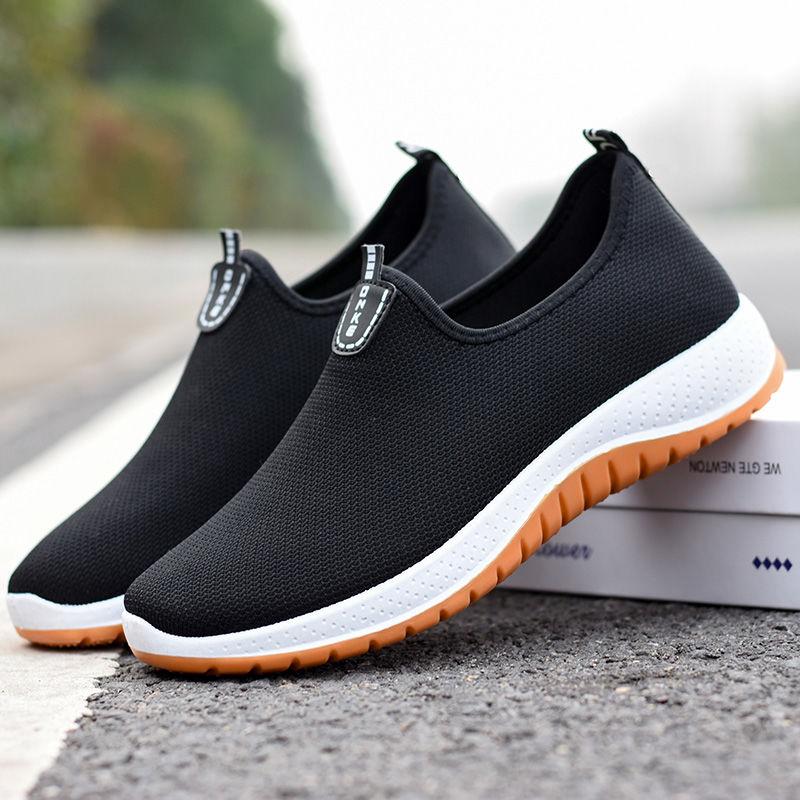 Summer Tendon Sole Cloth Shoes Non-slip Wear-resistant Casual Shoes All-match Breathable Driving Shoes