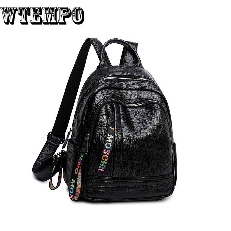 Backpack Women Leather Backpack School Bags for Girls Teenagers Waterproof Large Travel Bag