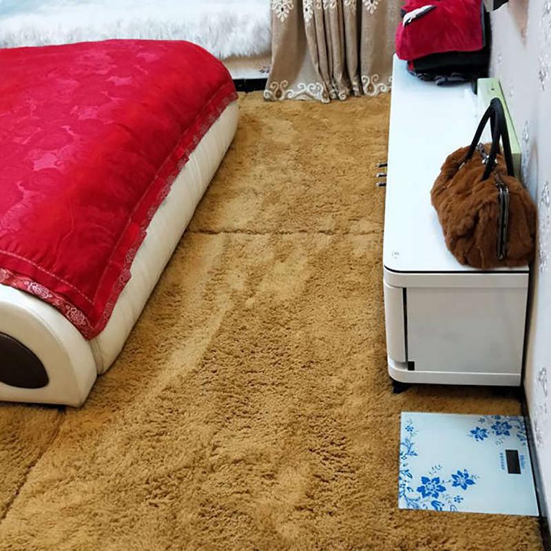 Household Lamb Velvet Padded Bedroom Carpet Living Room Coffee Table Bedside Bay Window Full Carpet