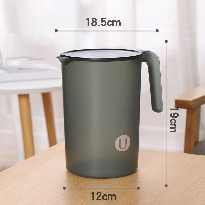 Cold Kettle Glass Kettle High Temperature Resistant Cold Water Cup Household Teapot Cool White Water Bottle Set Large Capacity