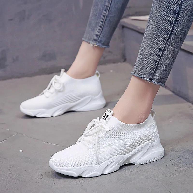 Small White Shoes Women's Spring and Autumn Shoes Breathable Sports Shoes All-match Summer Thin White Shoes