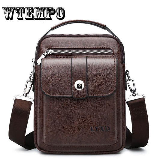 Handbags Brand Messenger Bag for Men Shoulder Bag Men Leather Crossbody Bags PU Handbag