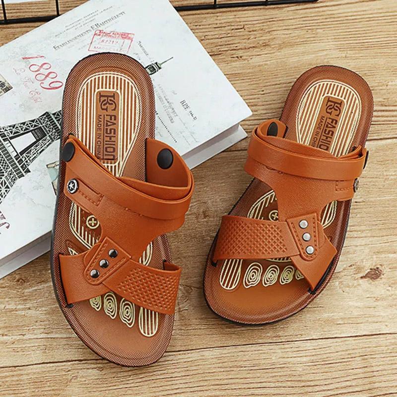 Outdoor Sandals and Slippers Summer Men's Sandals Leisure Dual-use Shoes The Beach Shoes Men's Breathable Sandals Boys Sports Slipper Waterproof Shoes