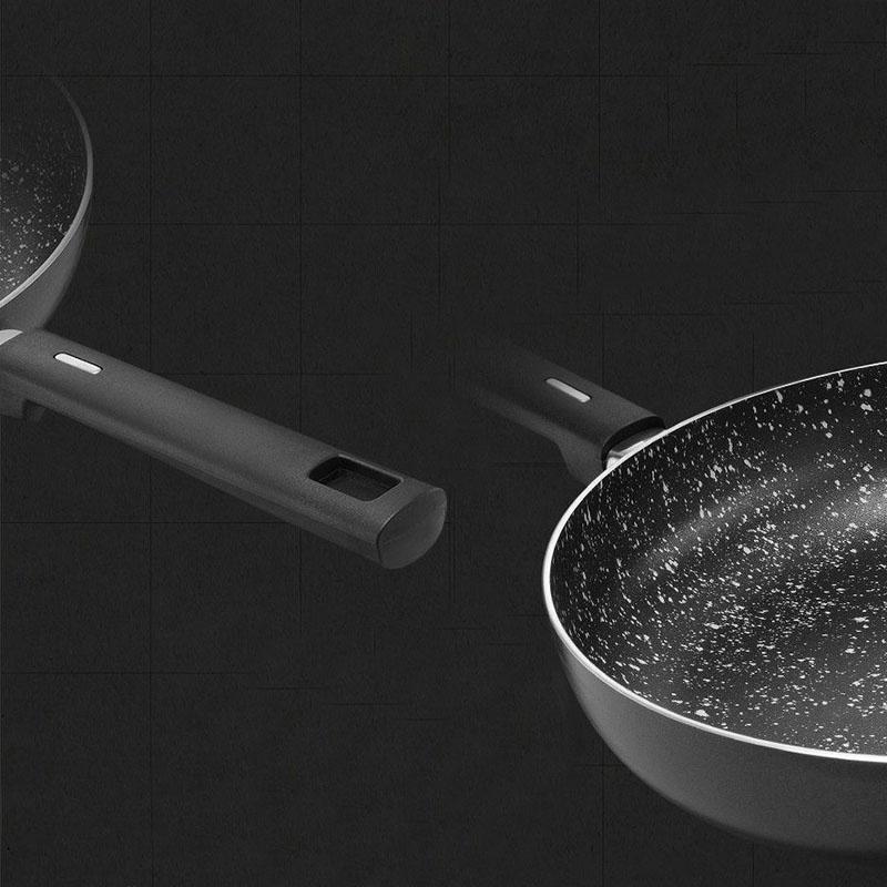 Non-stick Pan Frying Pan Household Cooking Pan Smokeless Pan Pancake Pan Kitchenware Wok