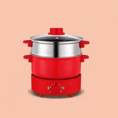 Split Electric Pan Household Steaming and Boiling Electric Pot Noodle Pot Multi-function Electric Boiling Pots and Utensils