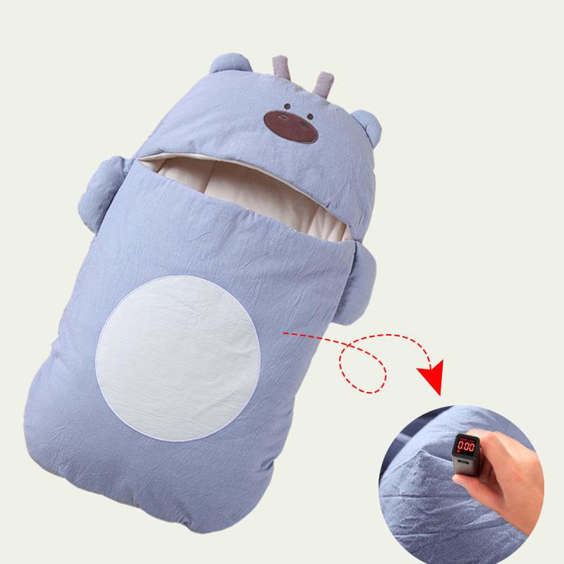 Baby Sleeping Bag Envelope Newborns Baby Cocoons Cartoon Soft Colored Cotton Diaper Cocoons for Newborns Sleep Baby Sleepsacks