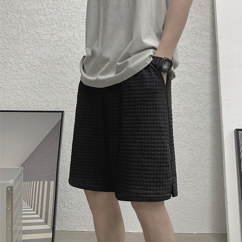 Casual Shorts Men's Outer Wear Trend Straight Loose Students Summer Men's Sports Five-point Pants