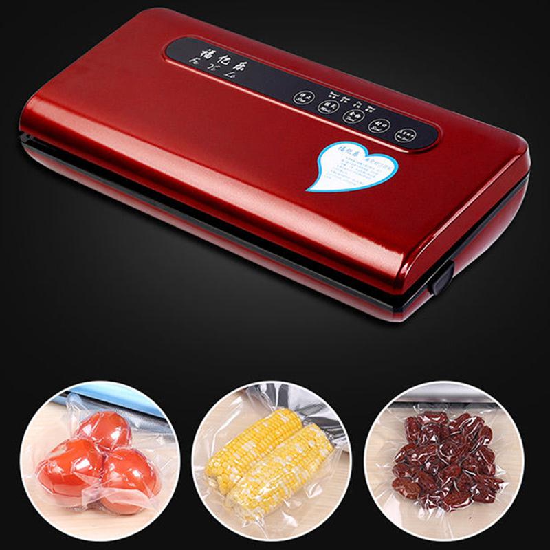 110W Best Food Vacuum Sealer 220V/110V Automatic Commercial Household Food Vacuum Sealer Packaging Machine