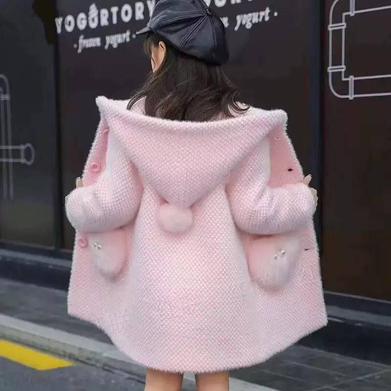 Children's Clothing Autumn and Winter Baby Warm Cotton Jacket Thick Coat Girls Overcoat