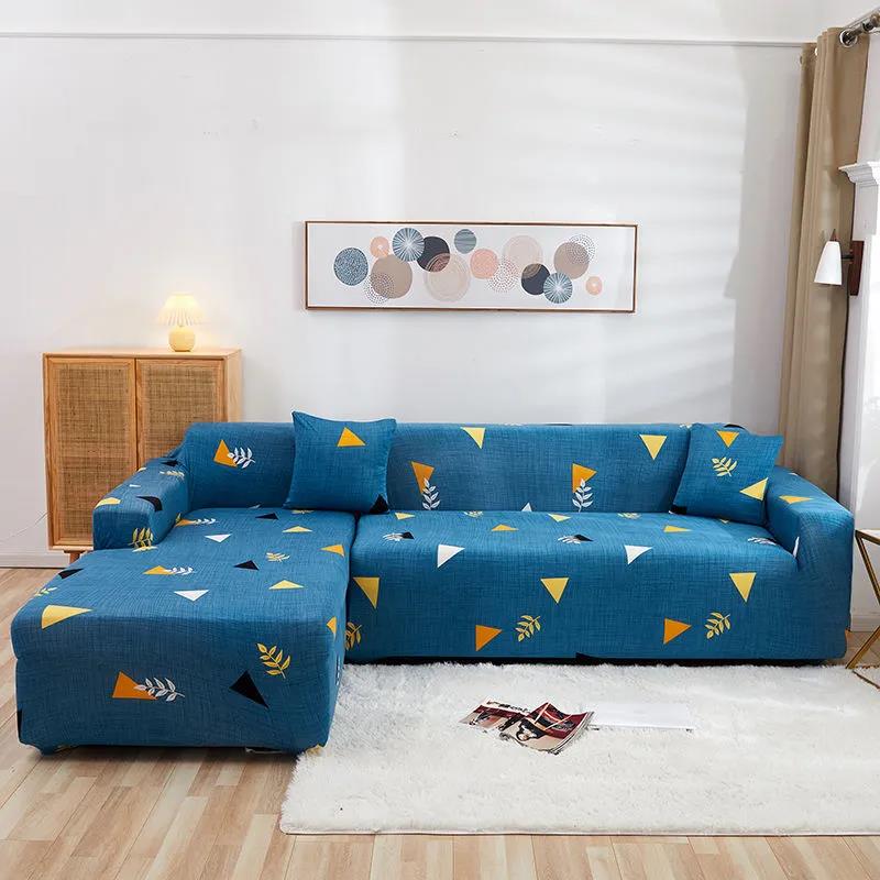 1/2/3/4 Seater Modern Style Sofa Cover Cushion Washable Stretch Cover Slipcover with One Free Pillow Case