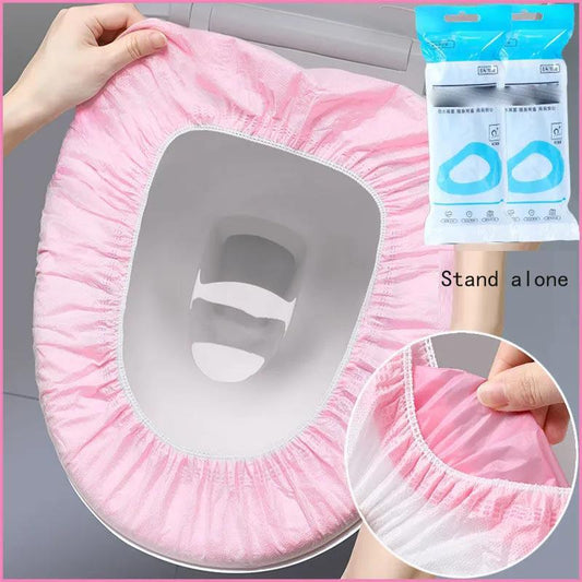 10PS Disposable Toilet Pad Thickened Non-woven Fabric Septum Bacteria Household Pregnant Women Maternity Hospital Travel Hotel Toilet Paper Ring