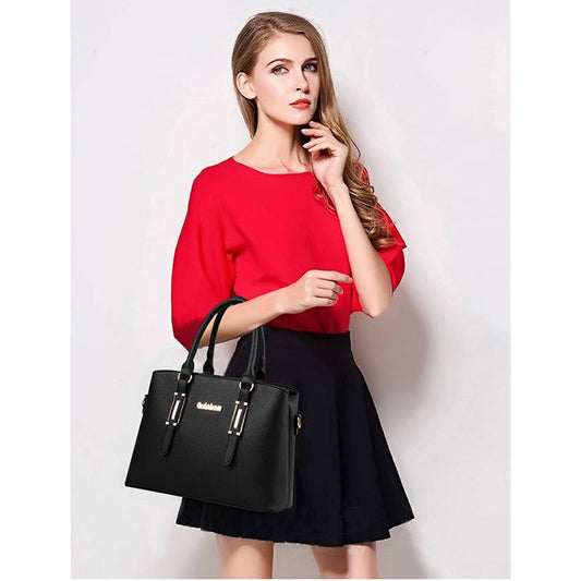 Big capacity Woman bag European and American style Shoulder Handbag Trendy wild Patent leather bag