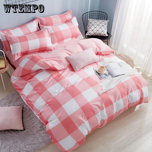 Pillowcase Duvet Cover Set  Printing Bedding Sets Queen Double Full Twin Size Duvet Cover