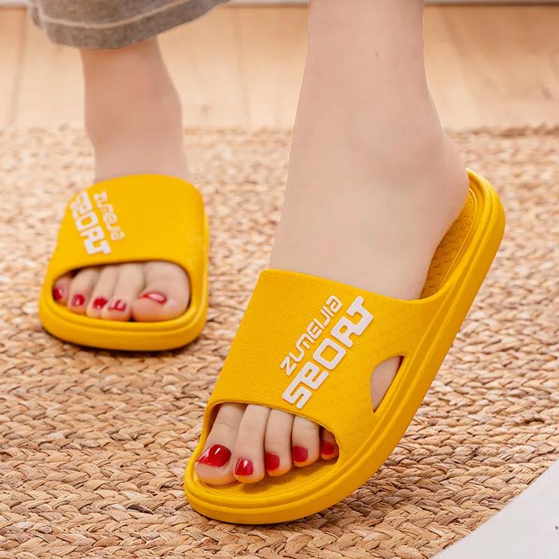 Slippers Ladies Summer Fashion Thick Bottom Increased Wear-resistant Non-slip Soft Bottom Feces Sandals and Slippers