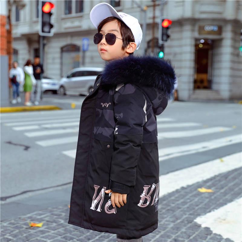 Winter Thicken Windproof Warm Kids Coat Waterproof Children Outerwear Kids Clothes Boys Jackets