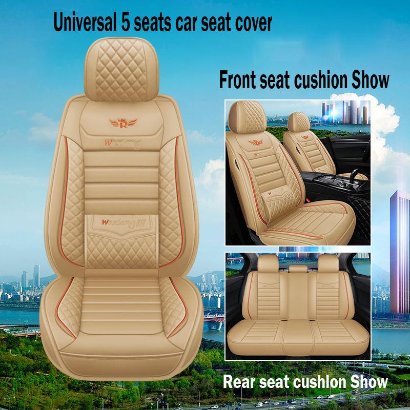 5 seats Universal car seat cover Waterproof 5 pcs Car Seat Cover Universal Winter Auto Seat Cushion