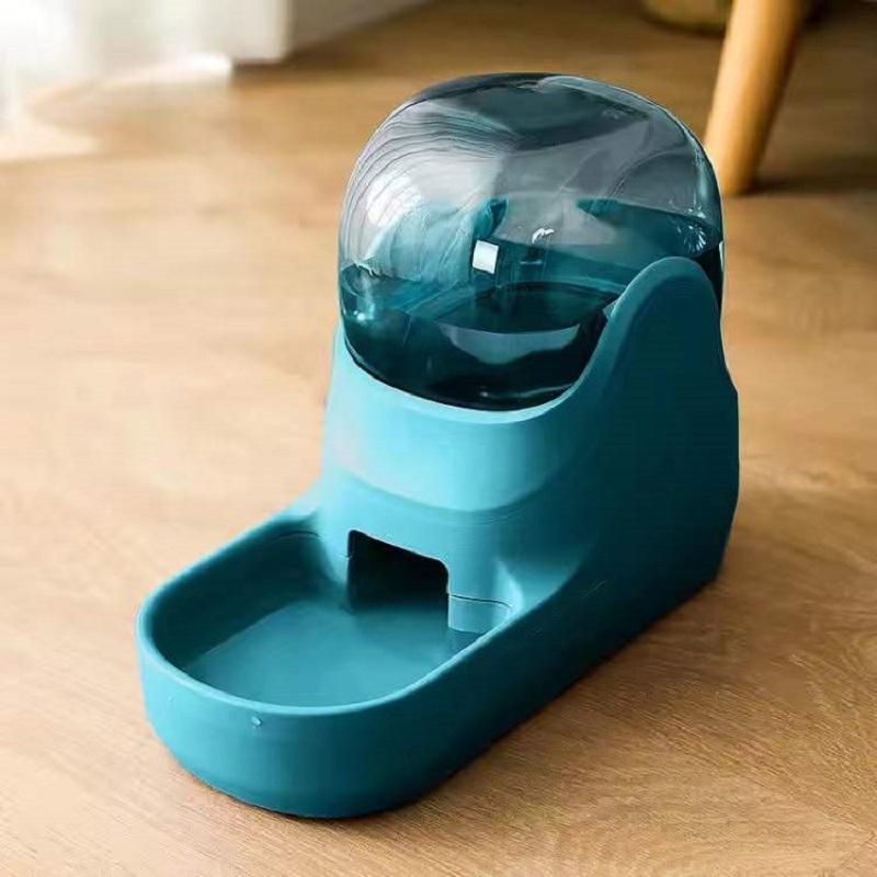 3.7L High capacity Non-slip Cat Bowls Unplugged Pet Food Dispenser Water Feeder Bowls Dogs Feeders Double Bowls Drinking Feeding Bowls