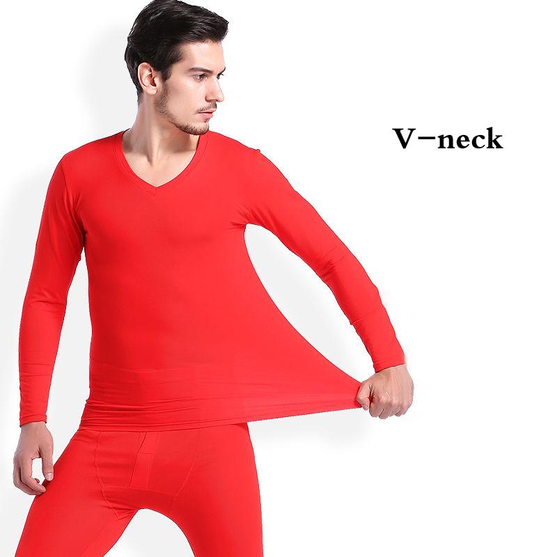 Men Winter Thermal Underwear Male Autumn Tight Suit Thicken Windproof Long Sleeve High Elasticity Slim Tracksuit Wearable Versatile Spring Pajamas