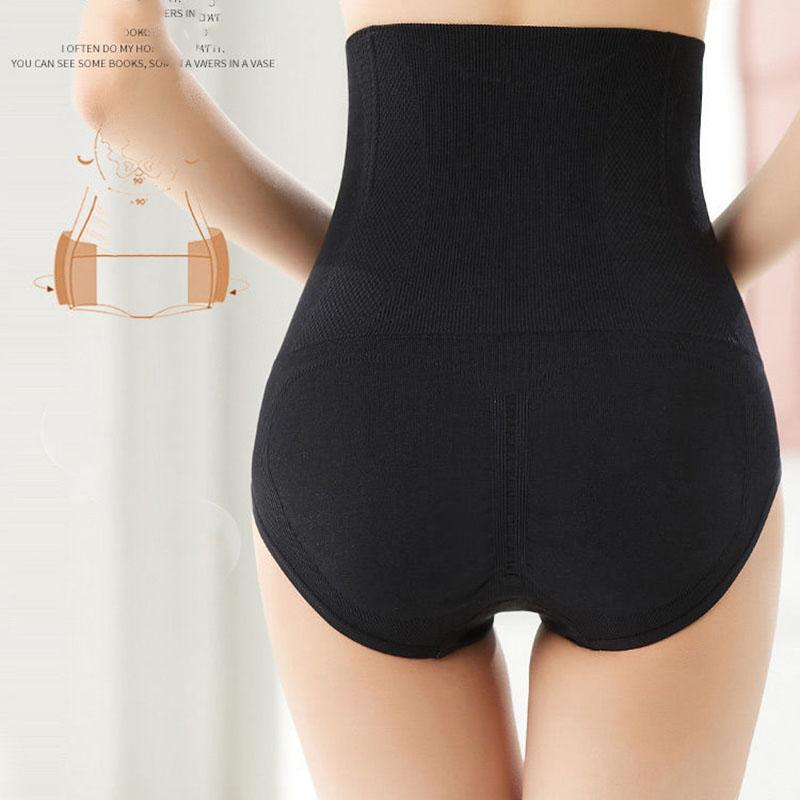 40-100kg Four Seasons High Waist Abdominal Underwear Women's Body Sculpting Hip-lifting Panties Fat Burning Slim Waist Panties