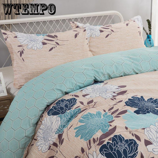 Bedding Set Floral Print Bedlinen 100% Cotton High Quality Full/queen Size Quilt Cover