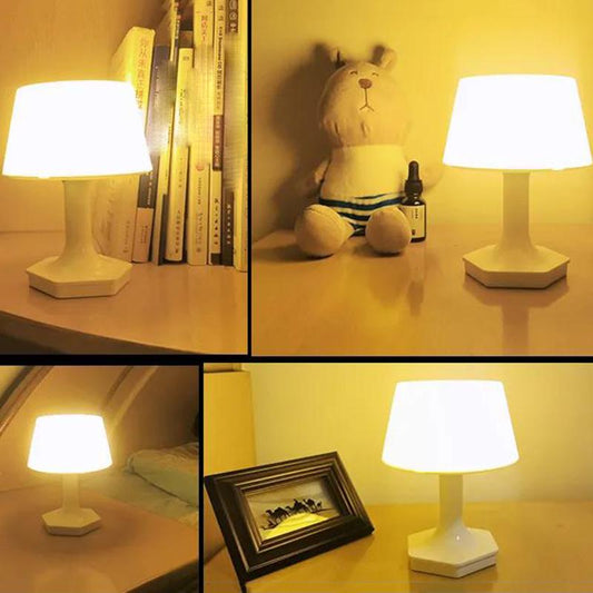 Energy-saving Night Light Eye Protection Energy-saving Bedroom Bedside Rechargeable Table Lamp Creative Design Decorative Table Lamp