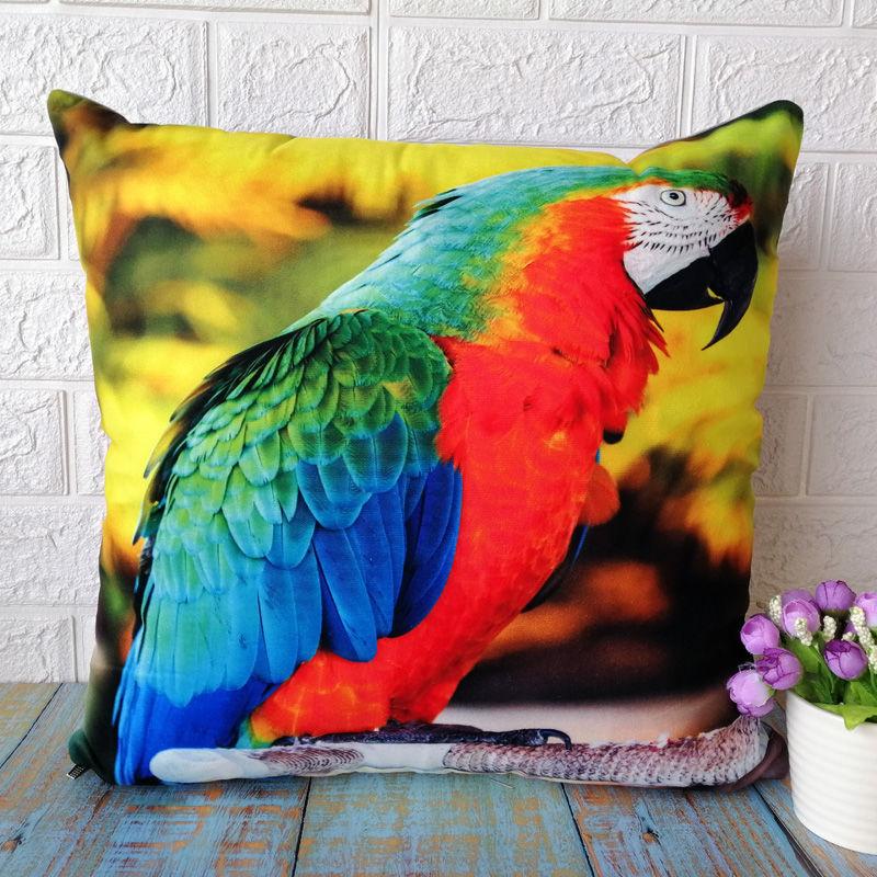 Washable Cushion Covers 3D Printed  Painted Pillowcase Decorative Christmas Cushion Cover for Sofa Case Pillows