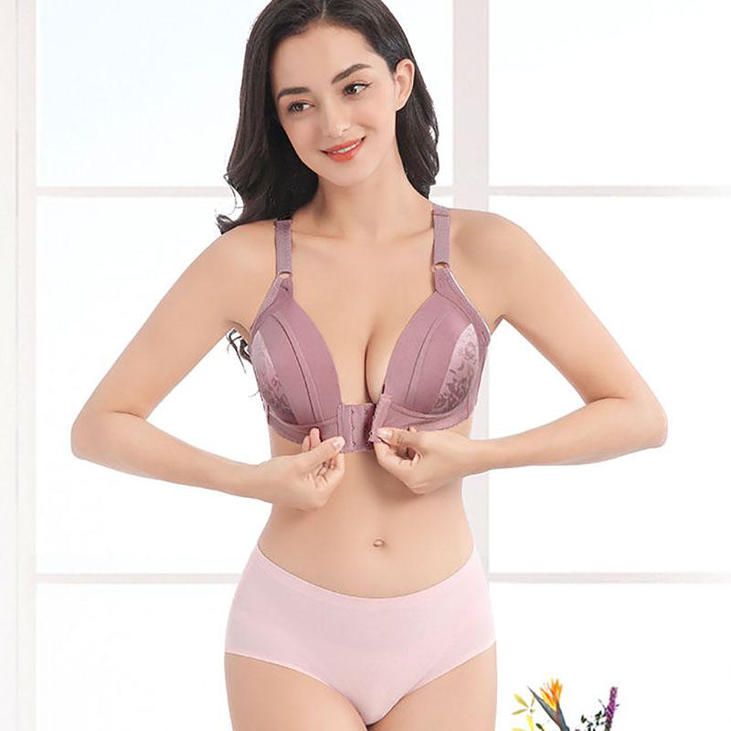 High-quality Thin Non-wireless Bra Large Size Gathering Sexy Ladies Adjustable Underwear