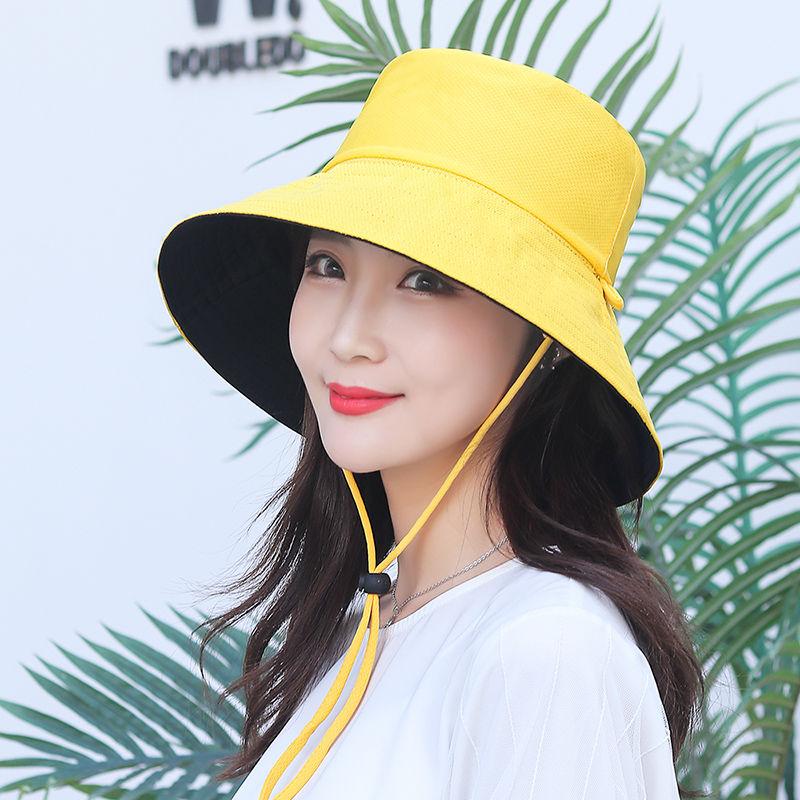 Summer Hat Female Face Sunscreen Sunshade Hat Along The Tide All-match Japanese Summer Fashion