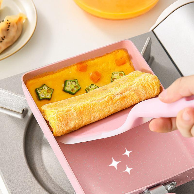 Maifan Stone Household Non-stick Omelette Pan Omelette Kitchen Rectangular Japanese-style Accessories