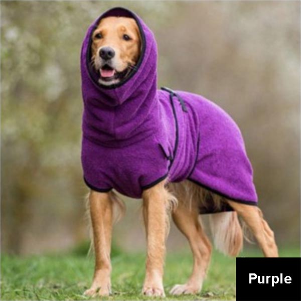 European and American Pet Clothing Fleece Velvet Golden Retriever Dog Thick Warm Clothing Pet Supplies